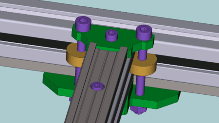 H-belt bearing part
