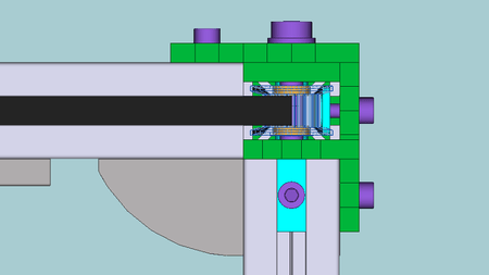 H-belt pulley end