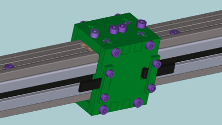 X-axis carriage