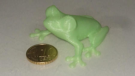 Tree frog @ 0.1mm layer height