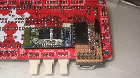 Bluetooth module on Sanguinololu