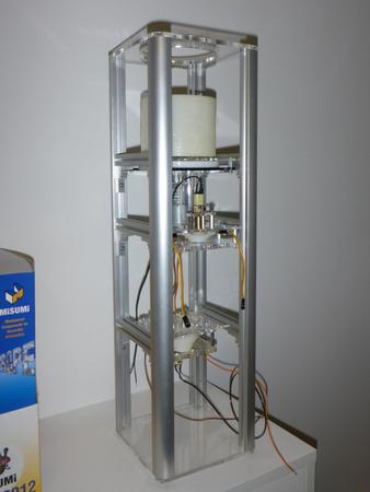 Prototype setup with the three modules.